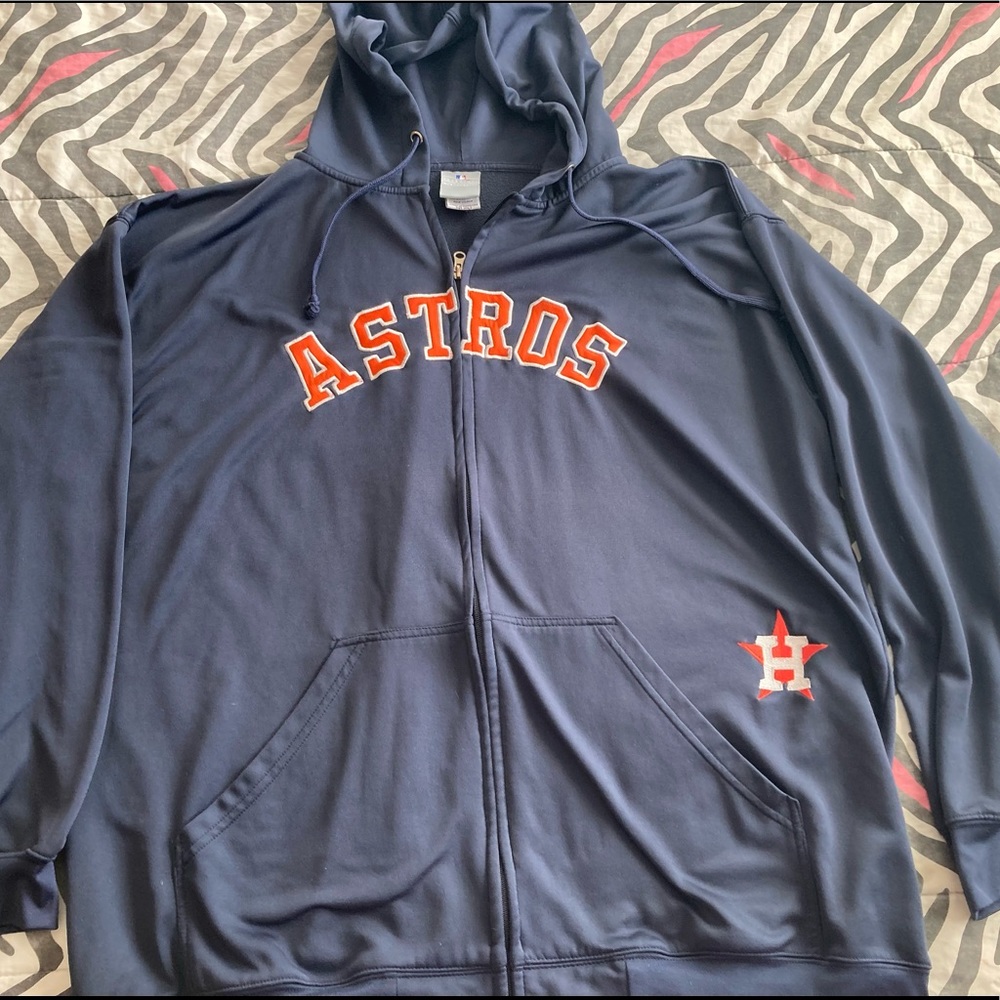Houston astros mens jacket 3xl tall